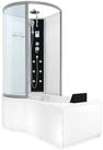 AcquaVapore Grossraumdusche Wanne Dusche Kombination Wei&szlig; K50-R01 100x170,