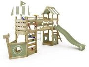 Wickey Spielturm StormFlyer &ndash; Kletterger&uuml;st in Schiffsoptik mit Rutsche &