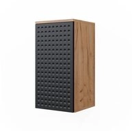 Vicco H&auml;ngeschrank Irma, Goldkraft Eiche/Anthrazit, 30 x 59 cm 2 F&auml;cher,...