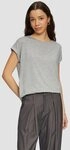QS Kurzarmshirt T-Shirt T-Shirt aus Lyocellmix
