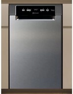 BAUKNECHT Unterbaugeschirrsp&uuml;ler BK6UC11BS7A0X Unterbau-Geschirrsp&uuml;ler 45 cm