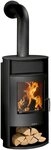 JUSTUS Kaminofen Island Aqua II, 4,7 kW, Zeitbrand, wasserf&uuml;hrend
