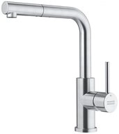 FRANKE K&uuml;chenarmatur Smart Glenda, Zugauslauf, Edelstahl massiv