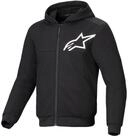 Alpinestars Motorradjacke Alpinestars Chrome V2 Sport Hoodie Schwarz / Weiss