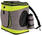 lionto Tiertransporttasche Rucksack f&uuml;r Haustiere, mit Regenhaube bis 14 kg,