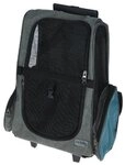 Kerbl Tiertransportbox Kerbl Trolley Vacation, grau/blau, 41x26x55 cm, 80570