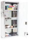 relaxdays Medizinschrank abschlie&szlig;bar Edelstahl