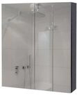 MCW Badezimmerspiegelschrank MCW-B19b-60 Hochglanz-Optik