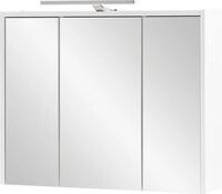 welltime Spiegelschrank List Breite 74,5 cm Badschrank mit viel Stauraum.