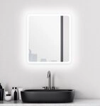 Talos Badspiegel Moon, LED Spiegel, Design Lichtspiegel