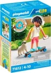 Playmobil&reg; Junge mit Hund (71612), myLife Konstruktions-Spielset, (8 St), Made...