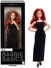 Mattel&reg; Anziehpuppe Barbie Signature Basics Puppe Modell 4 - Rote Haare, schwarzes