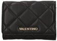 VALENTINO BAGS Geldb&ouml;rse, Hochwertige Damen-Geldb&ouml;rse Schwarz mit praktischem