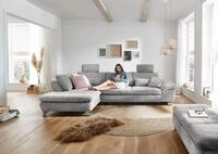Die PlanBar Ecksofa Ottomane MP-IN14007 L-Form, Breite 306 cm, wahlweise mit