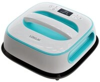 LOKLIK Reiseb&uuml;geleisen Easy Heat Press, Transferpresse, 25,5 x 25,5 cm,