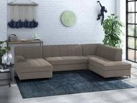 Home affaire Wohnlandschaft Balme, moderne Formensprache, zeitloses Design,...