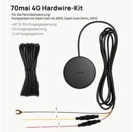 70mai 4G Hardwire Kit UP04 f&uuml;r Dashcam (f&uuml;r 70mai Dashcam Omni X200, A810, A510)