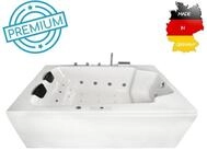 Basera&reg; Whirlpool-Badewanne PREMIUM Indoor Whirlpool Badewanne XXL Milos 190 x 120