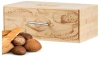 ecosa Brotkasten EO-5041, Bambus, (Packung, 2-tlg), Herausnehmbare