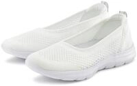 LASCANA Halbschuh, Slip-On-Sneaker, Sneaker Ballerinas zum Reinschl&uuml;pfen VEGAN