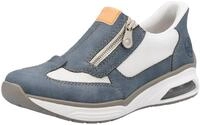 Rieker Ready2GO Slip-On Sneaker, Slipper, Halbschuh, Freizeitschuh mit seitlichem