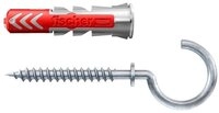 fischer Schrauben- und D&uuml;bel-Set Fischer D&uuml;bel-Set Duopower 8.0 x 40 mm - 4 St&uuml;ck