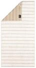 Caw&ouml; Duschtuch BALANCE, B 80 cm, L 150 cm, Creme, Beige, (1-St), 100 %...