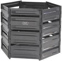 AL-KO Komposter, 800 l, JUMBO 800800 l 1250 x 1100 x 1100 mm schwarz