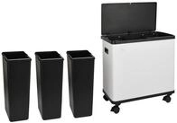 SVITA M&uuml;lltrennsystem SR2X30, Sensorm&uuml;lleimer, 2 Innenf&auml;cher, 60L,