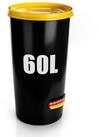 BigDean M&uuml;lleimer Wetterfeste Universaltonne 60L mit luftdicht verschlie&szlig;barem