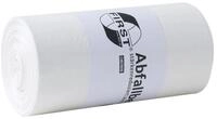 Papierkorb FIRST M&uuml;llbeutel 36030 630x850mm Sternnahtboden wei&szlig; 9x40 St./Pack.