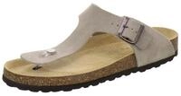 AFS-Schuhe 310774 Zehentrenner Pantolette f&uuml;r Herren aus Leder mit Fu&szlig;bett, Made in