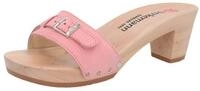BERKEMANN Berkemann Erwachsene Holz Peggy Pantolette Leder Pantolette