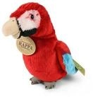 Teddys Rothenburg Kuscheltier Papagei rot 24 cm stehend Pl&uuml;schvogel (Papagei rot 24