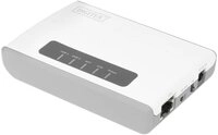 Digitus Wireless 300N Multifunction Network Server 2-port, USB2.0 DN-13024