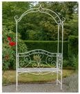 HTI-Living Rosenbogen Romantische Gartenbank St&uuml;ck, 1 St., 1 Rosenbogen mit