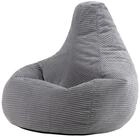 icon Sitzsack Sessel mit R&uuml;ckenlehne aus Cord &bdquo;Dalton&ldquo;, Sitzsack XXL, Gaming