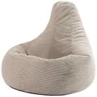 icon Sitzsack Sessel mit R&uuml;ckenlehne aus Cord &bdquo;Dalton&ldquo;, Sitzsack XXL, Gaming