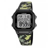CALYPSO WATCHES Digitaluhr Digital Camouflage Gr&uuml;n