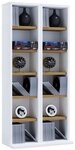 VCM Standregal Holz CD DVD Stand Regal Schrank St&auml;nder Milano, 1-tlg.