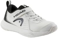 Head Sprint Velcro 4.0 (Klettverschluss, Allcourt) weiss/schwarz Tennisschuh...