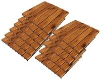 Linder Exclusiv GmbH Klickfliesen Akazienfliese Holzfliese, 11 St., 30 x 30 cm, ca.