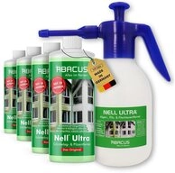 ABACUS Nell Ultra Algenentferner, Gr&uuml;nbelagentferner mit 1,8L Spr&uuml;hflasche