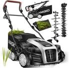MASKO Elektro-Vertikutierer 2in1 Rasenl&uuml;fter 1800W, 5-stufige Arbeitstiefe, 40 cm