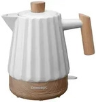 Concept Wasserkocher RK0090, 1.5 l, 1500 W, Kabelloser Keramik-Wasserkocher...