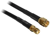 Delock Delock WLAN-Antennen Verl&auml;ngerungskabel [1x SMA-Stecker - 1x SMA-Buchs