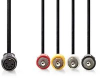 Nedis CAGL20475BK02 Audio- & Video-Kabel, DIN-Audio-Kabel, DIN-Audio-Kabel, DIN...