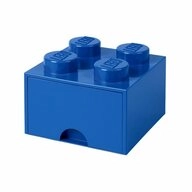 NHG Aufbewahrungsbox LEGO Brick Drawer 4 - Blue