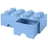 NHG Aufbewahrungsbox LEGO Brick Drawer 8 - Light Royal Blue