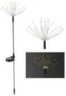 Spetebo LED Solarleuchte LED Solar Gartenstecker FIREWORK - 75 LED,